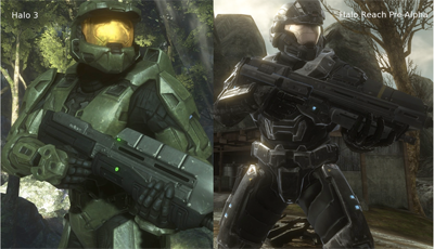 Halo 3 vs. Halo Reach